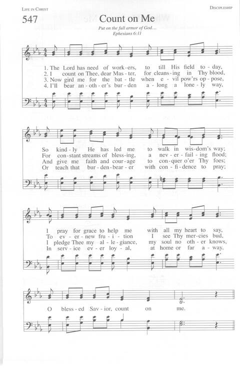 Total Praise: songs and other worship resources for every generation page 878
