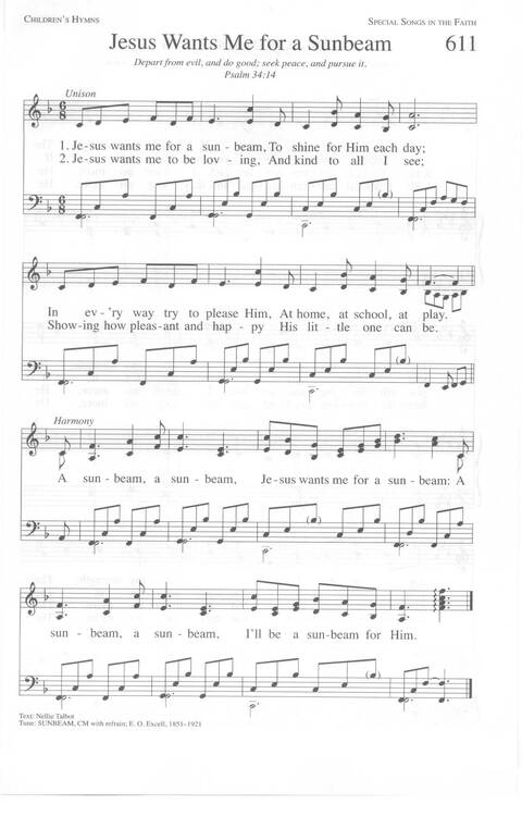 Total Praise: songs and other worship resources for every generation page 985