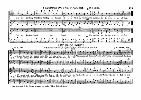 Union Harp and History of Songs: with sketch of the authors of tunes and hymns page 175