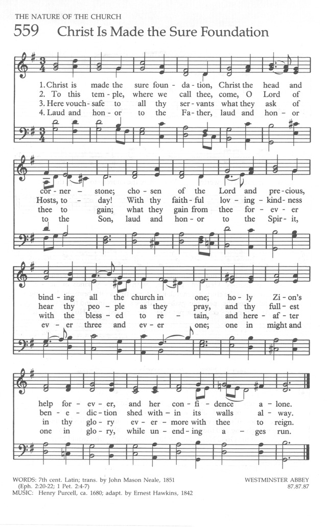 The United Methodist Hymnal page 564
