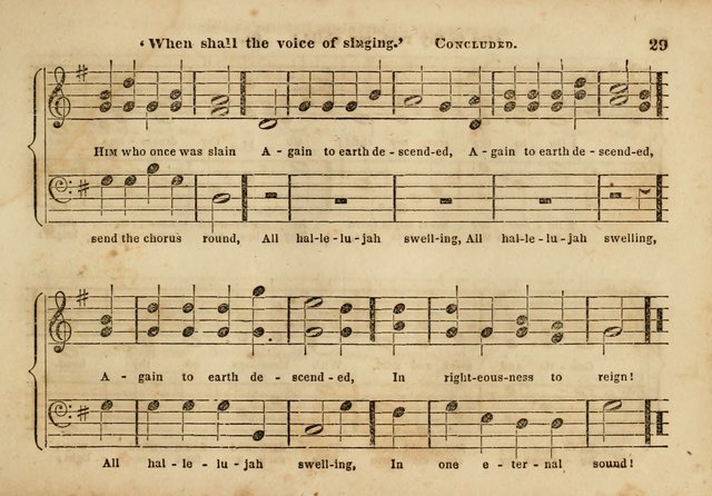 The Union Singing Book: arranged for and adapted to the Sunday school union hymn book page 27