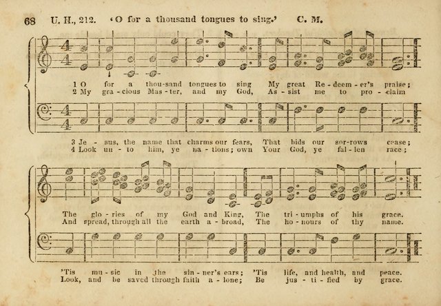 The Union Singing Book: arranged for and adapted to the Sunday school union hymn book page 66