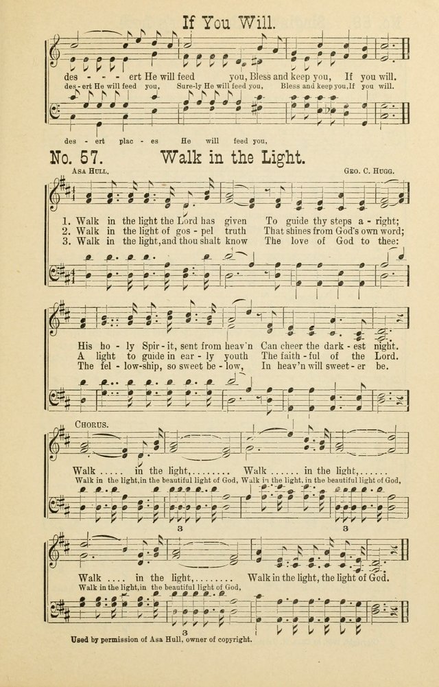 The Victory: a collection of popular Sunday school songs new and old page 57