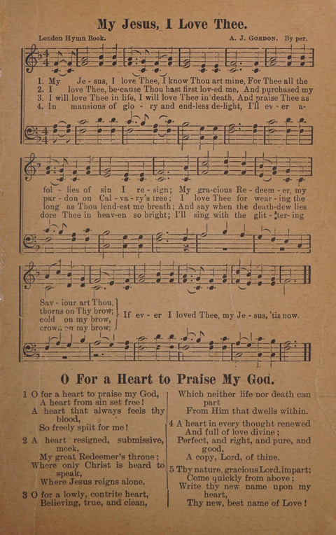 Victory Bells: for revival services, prayer meetings, young people societies & the Sunday school page 101