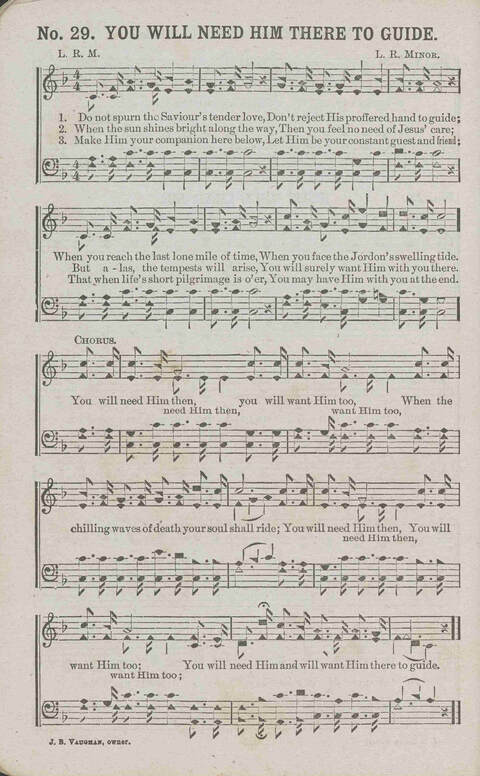 Victory Bells: a Collection of Songs, new and old, Suitable for all kinds of Church Service page 30
