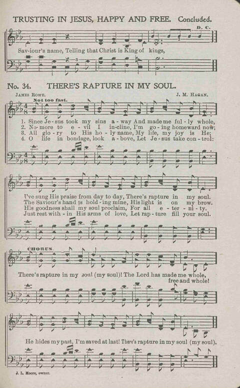 Victory Bells: a Collection of Songs, new and old, Suitable for all kinds of Church Service page 35
