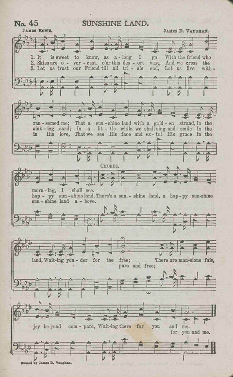 Victory Bells: a Collection of Songs, new and old, Suitable for all kinds of Church Service page 45