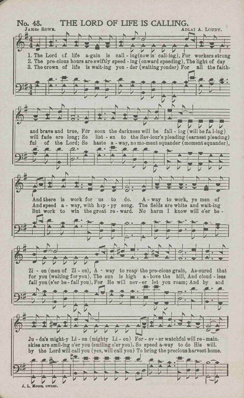 Victory Bells: a Collection of Songs, new and old, Suitable for all kinds of Church Service page 48