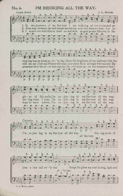 Victory Bells: a Collection of Songs, new and old, Suitable for all kinds of Church Service page 6