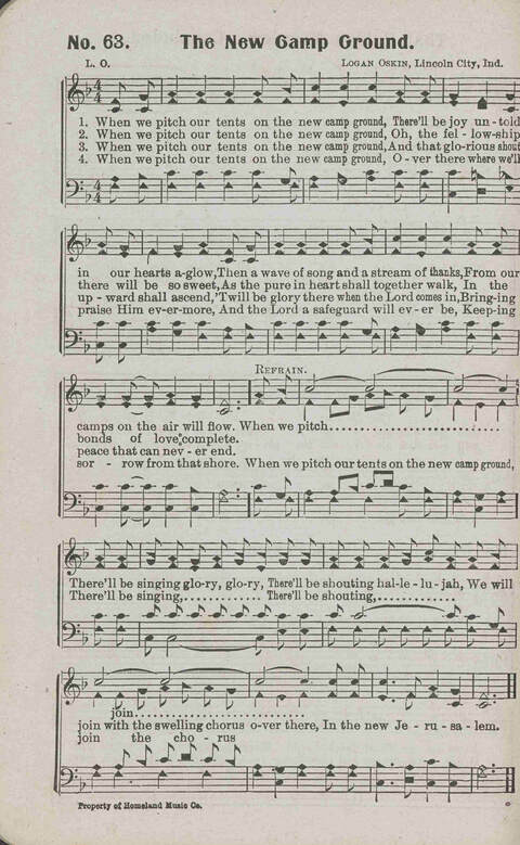 Victory Bells: a Collection of Songs, new and old, Suitable for all kinds of Church Service page 64