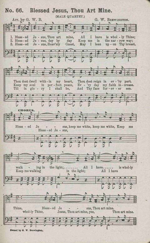Victory Bells: a Collection of Songs, new and old, Suitable for all kinds of Church Service page 67