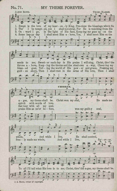 Victory Bells: a Collection of Songs, new and old, Suitable for all kinds of Church Service page 74