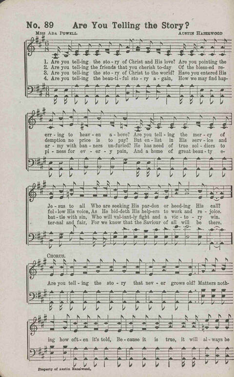 Victory Bells: a Collection of Songs, new and old, Suitable for all kinds of Church Service page 96