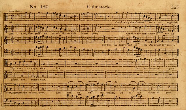 The Vocal Companion: containing a concise introduction to the practice of music, and a set of tunes of various metres, arranged progressively for the use of learners page 145