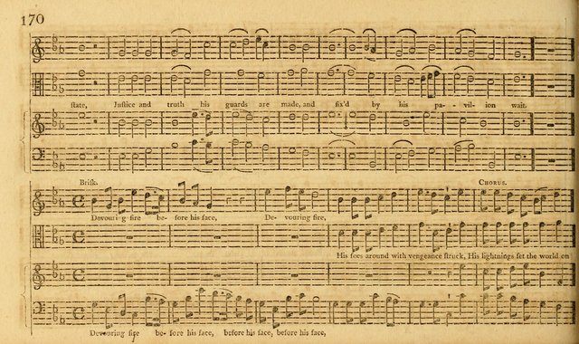 The Vocal Companion: containing a concise introduction to the practice of music, and a set of tunes of various metres, arranged progressively for the use of learners page 170