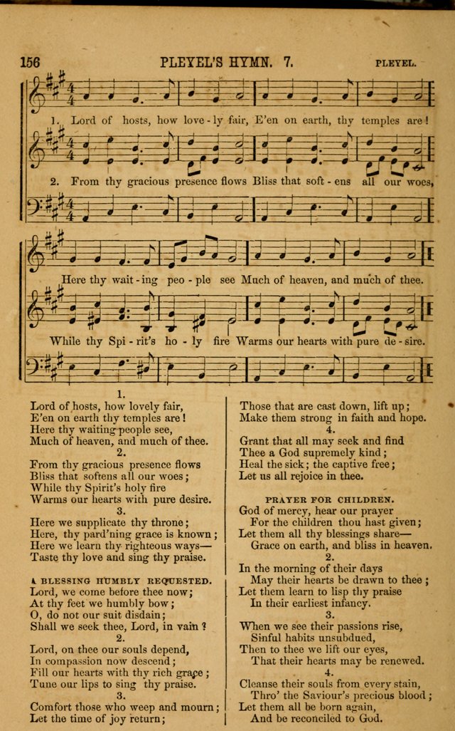 Vestry Chimes: a choice collection of sacred music, adapted to all occasions of social and family worship page 156