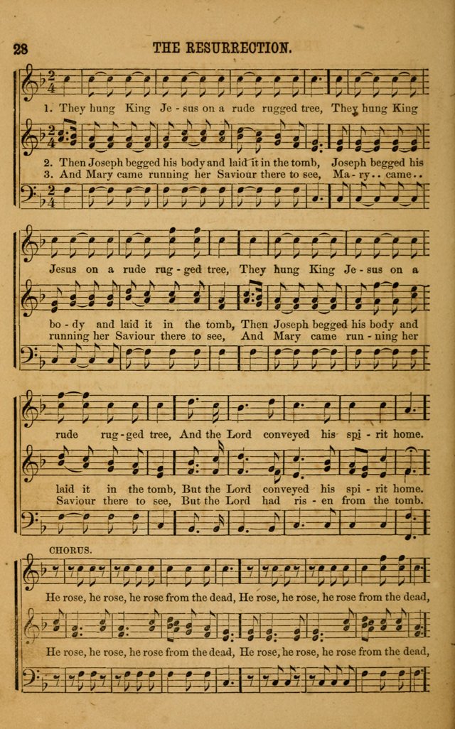 Vestry Chimes: a choice collection of sacred music, adapted to all occasions of social and family worship page 28