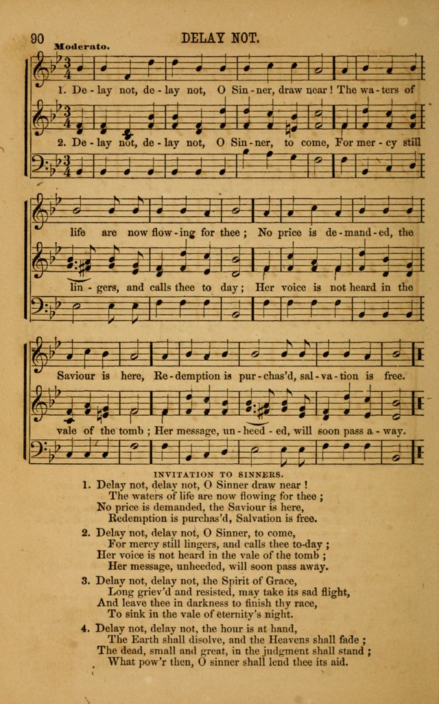 Vestry Chimes: a choice collection of sacred music, adapted to all occasions of social and family worship page 90