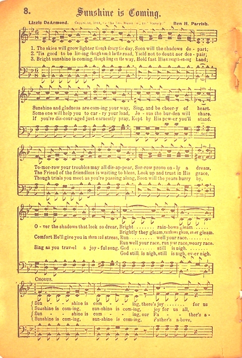 Victory: for Christian work and worship page 8