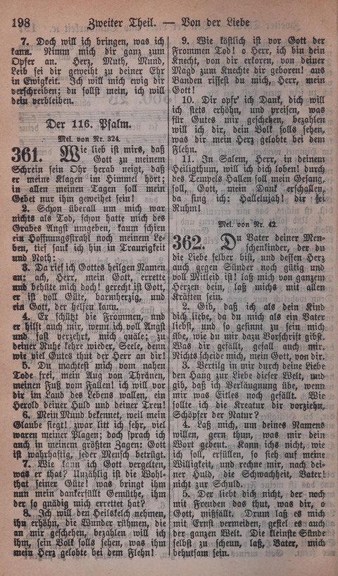 Verbessertes Gesangbuch: zum Gebrauch bein dem öffentlichen Gottesdienste sowohl als zur Privat-Erbauung page 192