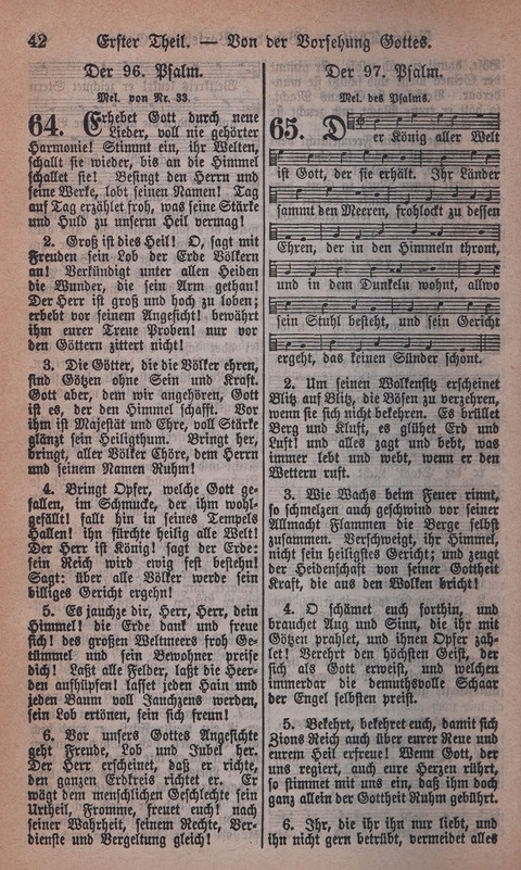 Verbessertes Gesangbuch: zum Gebrauch bein dem öffentlichen Gottesdienste sowohl als zur Privat-Erbauung page 36