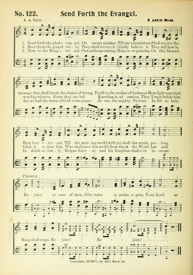 The Voice of Praise No. 2: a complete collection of Scriptural, gospel, Sunday-school and praise service songs page 127