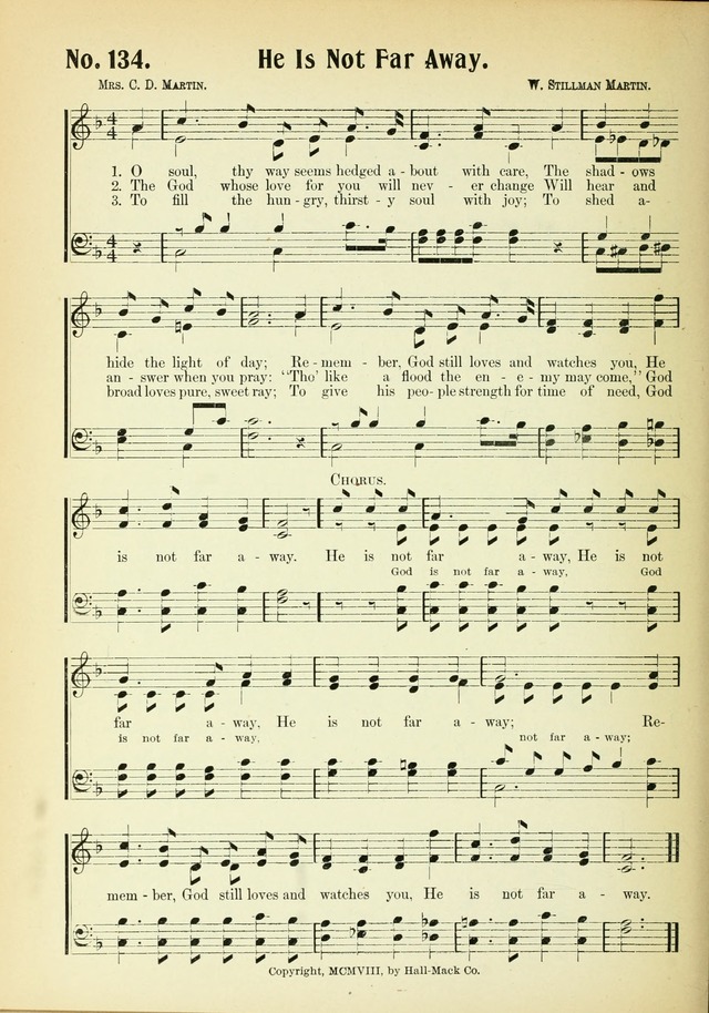 The Voice of Praise No. 2: a complete collection of Scriptural, gospel, Sunday-school and praise service songs page 139