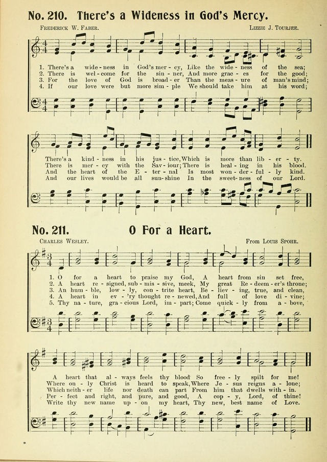 The Voice of Praise No. 2: a complete collection of Scriptural, gospel, Sunday-school and praise service songs page 201