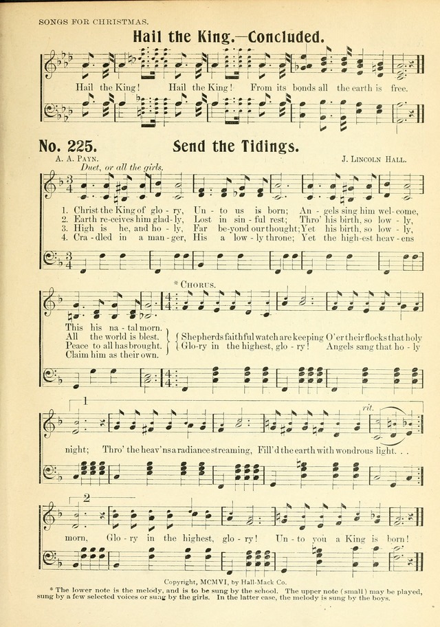 The Voice of Praise No. 2: a complete collection of Scriptural, gospel, Sunday-school and praise service songs page 212