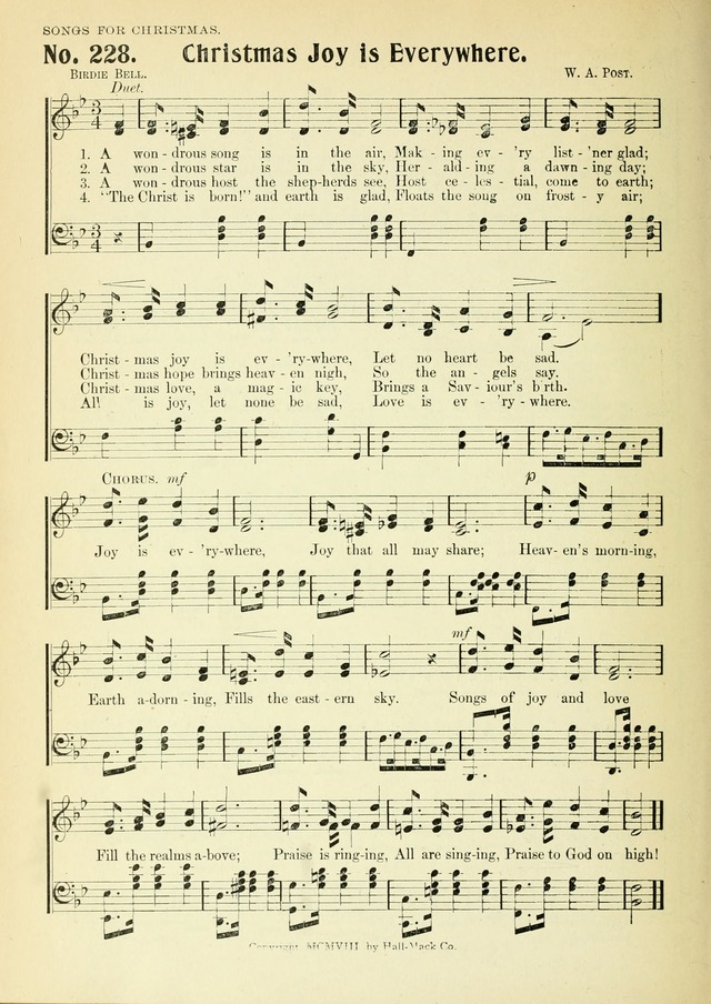 The Voice of Praise No. 2: a complete collection of Scriptural, gospel, Sunday-school and praise service songs page 215