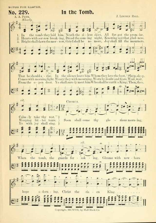 The Voice of Praise No. 2: a complete collection of Scriptural, gospel, Sunday-school and praise service songs page 216