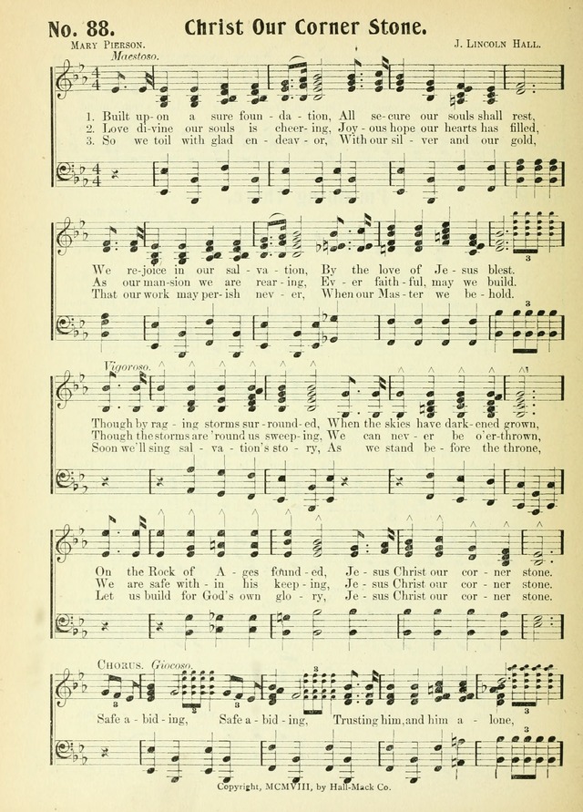The Voice of Praise No. 2: a complete collection of Scriptural, gospel, Sunday-school and praise service songs page 93