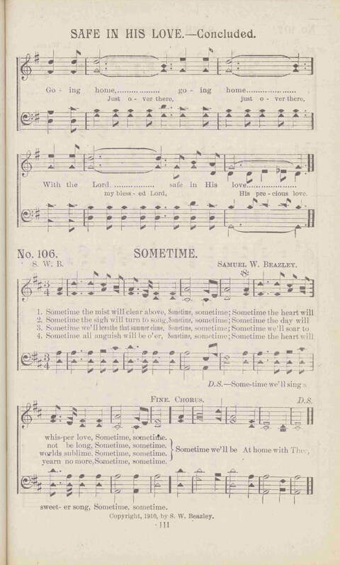 Victory Songs page 111