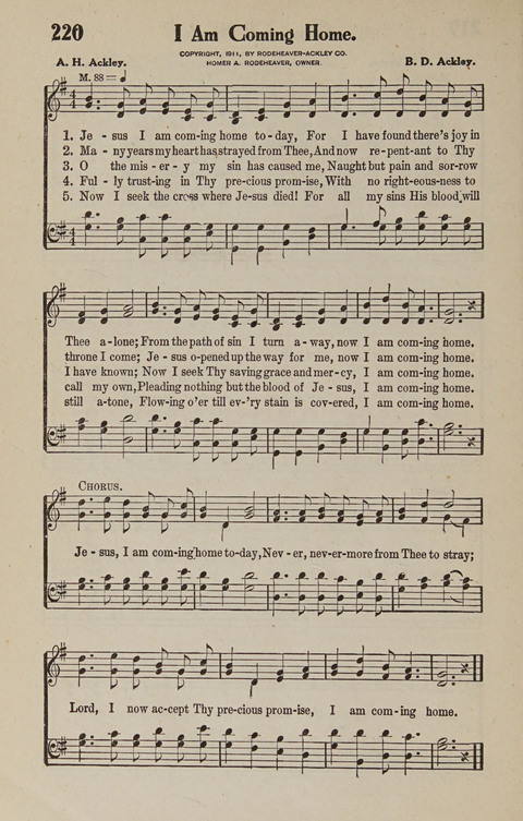 Victorious Service Songs: Rodeheaver