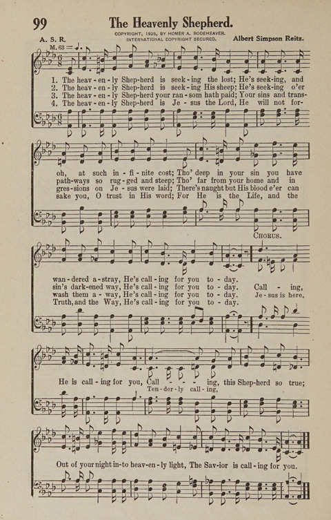 Victorious Service Songs: Rodeheaver