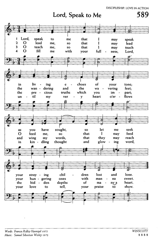 Voices United: The Hymn and Worship Book of The United Church of Canada page 598
