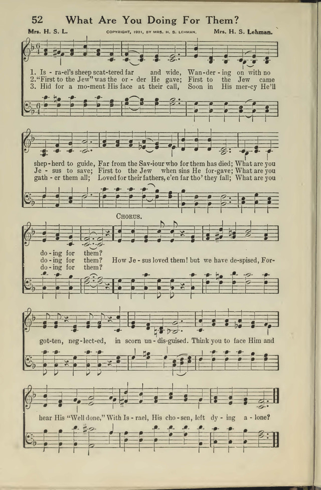 The Voice of Thanksgiving No. 3 page 52