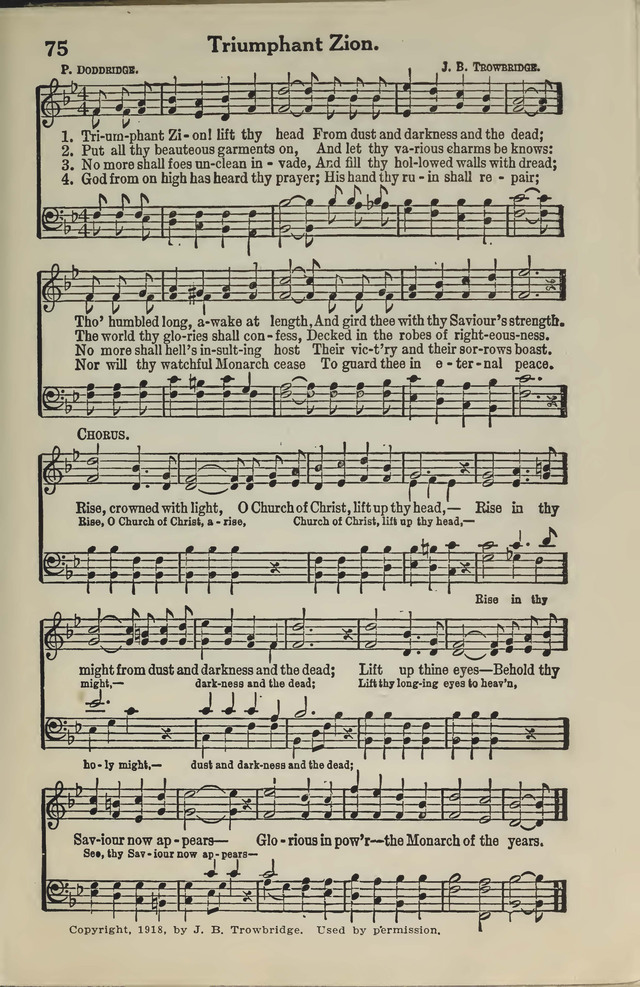 The Voice of Thanksgiving No. 3 page 75
