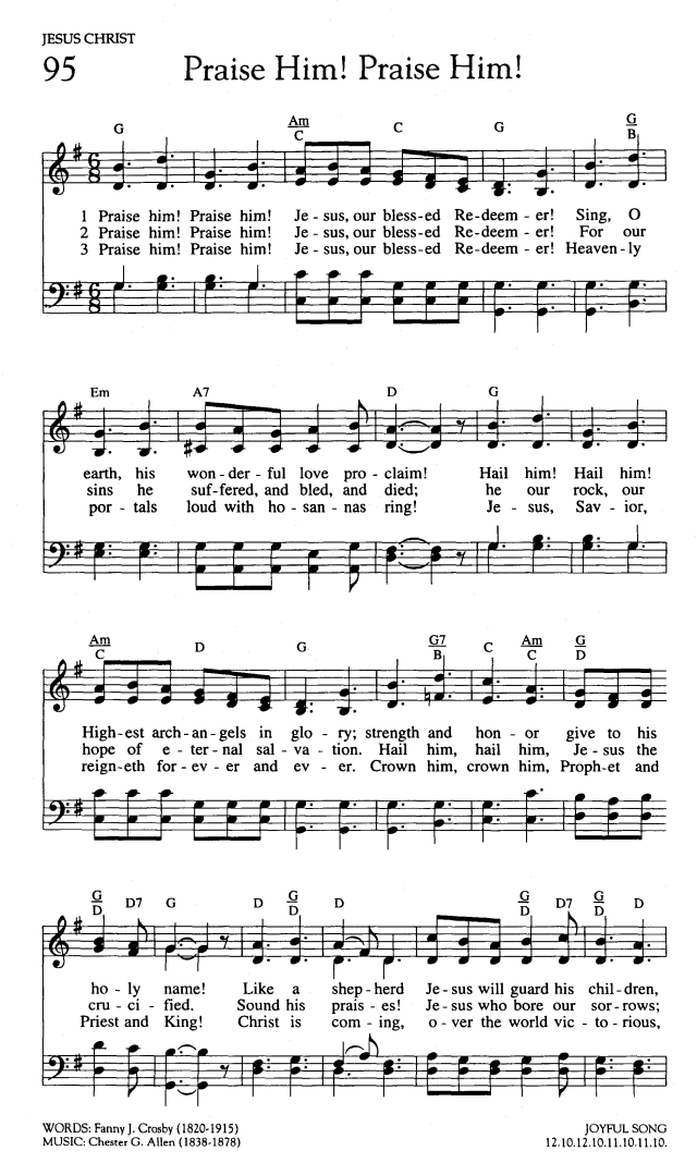 Worship and Rejoice page 107