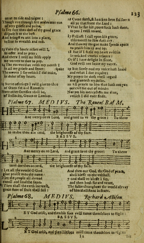 The Whole Booke of Psalmes: with the Hymnes Evangelicall, and Songs Spirituall page 125