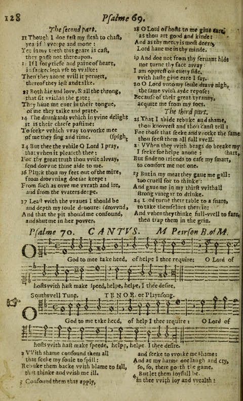 The Whole Booke of Psalmes: with the Hymnes Evangelicall, and Songs Spirituall page 130