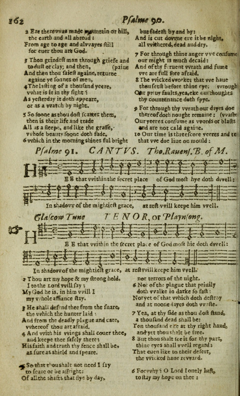 The Whole Booke of Psalmes: with the Hymnes Evangelicall, and Songs Spirituall page 164