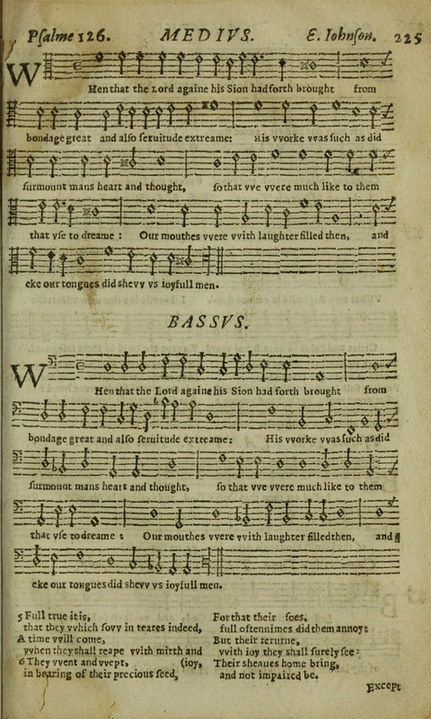 The Whole Booke of Psalmes: with the Hymnes Evangelicall, and Songs Spirituall page 227