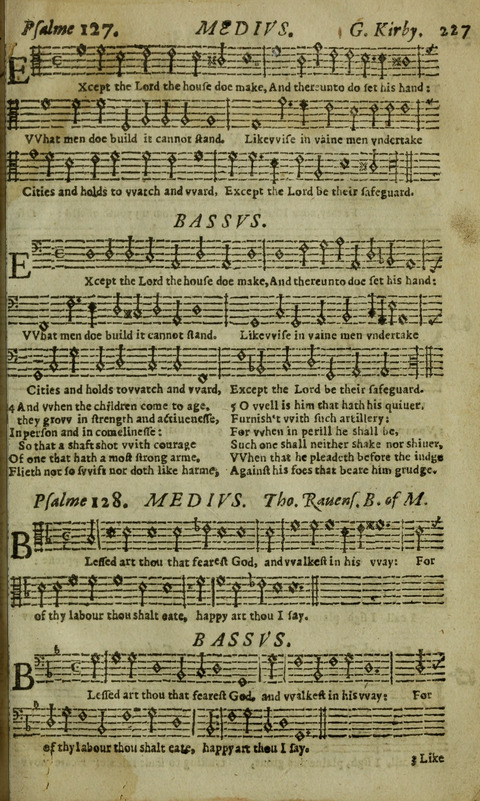The Whole Booke of Psalmes: with the Hymnes Evangelicall, and Songs Spirituall page 229
