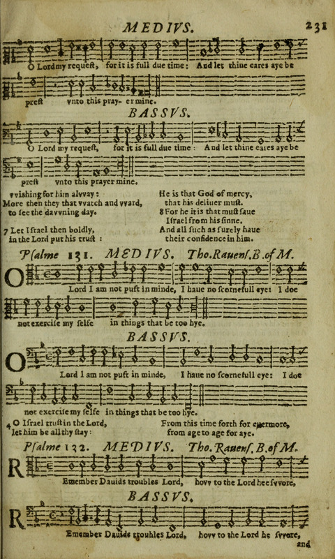 The Whole Booke of Psalmes: with the Hymnes Evangelicall, and Songs Spirituall page 233