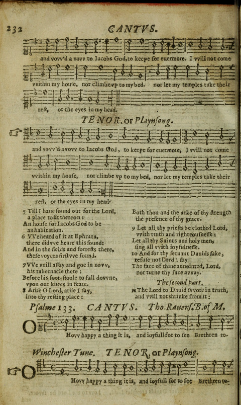 The Whole Booke of Psalmes: with the Hymnes Evangelicall, and Songs Spirituall page 234