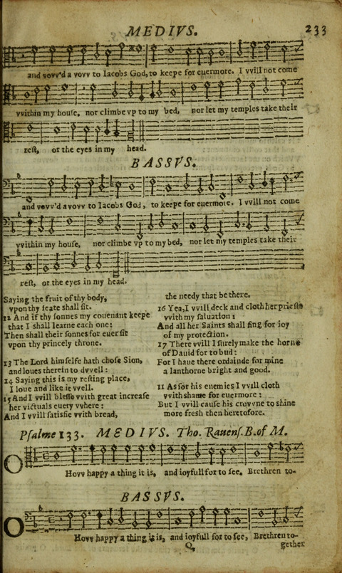 The Whole Booke of Psalmes: with the Hymnes Evangelicall, and Songs Spirituall page 235