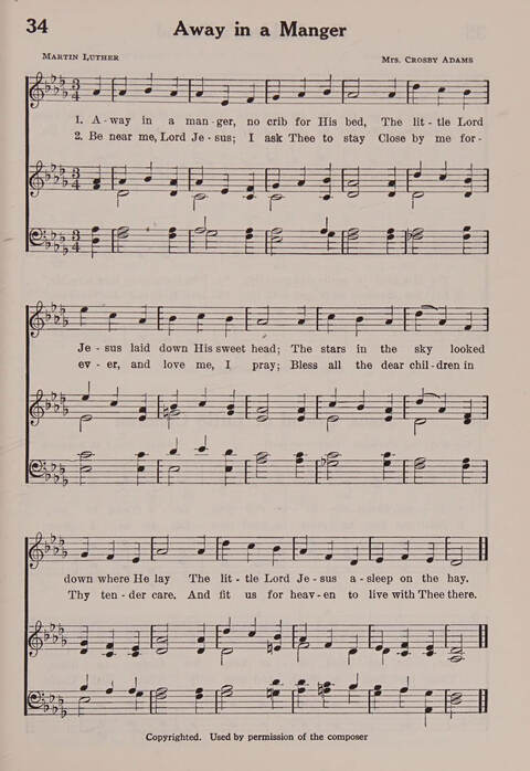 Worship and Conduct Songs: for beginners and primaries page 19