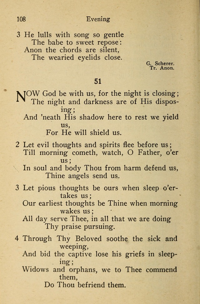 Wartburg Hymnal: for church, school and home page 108