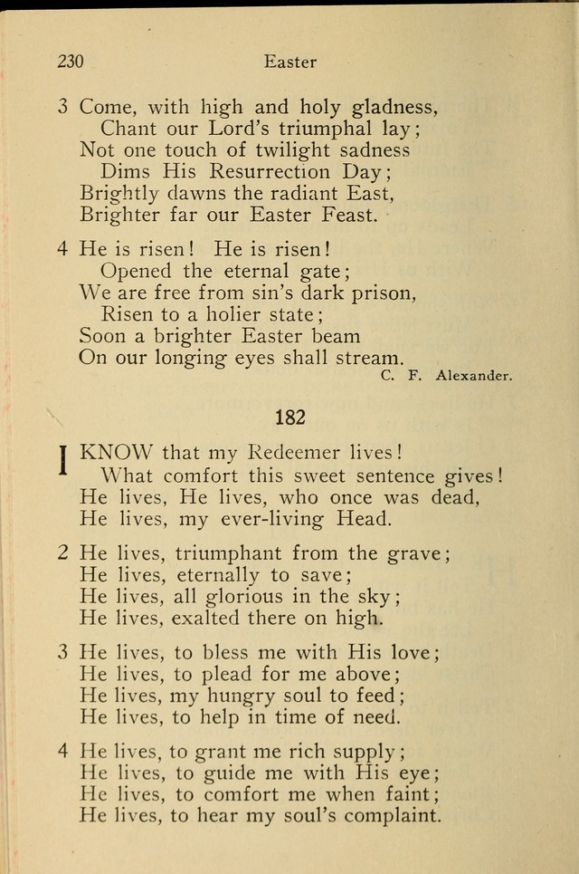 Wartburg Hymnal: for church, school and home page 230